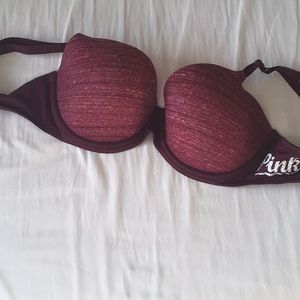 Maroon bra